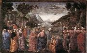 GHIRLANDAIO, Domenico Calling of the First Apostles oil